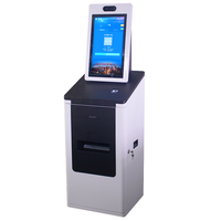 Kiosco de Autoservicio Automático con Pantalla Táctil de 19, 27 y 32 Pulgadas, Dispensador de Tarjetas de Hotel, Escáner de Pasaportes, Kiosco de Pago con Monedas y Billetes
