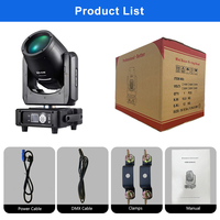 Sistema de Control de Iluminación Profesional Automatizado de 230W para Escenarios, Discotecas, Bares en Vivo, Iglesias, Luces Móviles DMX