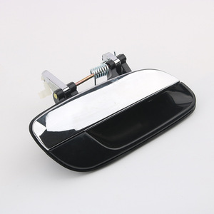 Hyundai Elantra Exterior Door Handle Black Silver Two Tone Electroplated <b>Abs</b> Material Front Door Replacement Part - Product Image 2