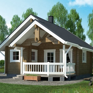 Casas Prefabricadas de Madera Baratas/Cabañas de Madera/Casas de Campo - Product Image 2
