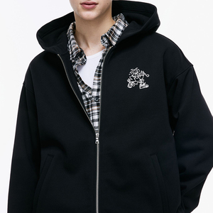 Felpa <span class=keywords><strong>con</strong></span> cappuccio per gli uomini in rilievo regolare ampia vestibilità Slim all'ingrosso strass ricamato <span class=keywords><strong>con</strong></span> <span class=keywords><strong>corna</strong></span> campione libero <span class=keywords><strong>felpe</strong></span> <span class=keywords><strong>con</strong></span> cappuccio Nude - Product Image 1