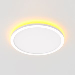 Lámpara de Techo Redonda Blanca Moderna de Superficie, Ultrafina, LED, para Decoración Interior, Luz Nocturna para Sala de Estar Residencial - Product Image 1