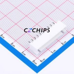 WAFER-XH2.54-10PZZ Wire-to-Board Pin Header Through hole Component (THT),P=2.5mm Connector 1x10P 2.5mm Through Hole XH - Product Image 1