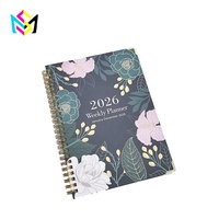 Cahier à spirale imprimé CMJN de haute qualité pour la pratique de la calligraphie et l'écriture quotidienne