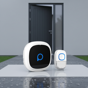 Kerui <strong>Ring</strong> <strong>Doorbell</strong> Chime 433MHz 32 <strong>Ring</strong> Tones <strong>5</strong> Volume Levels Mute 100dB Waterproof Wireless <strong>Doorbell</strong> - Product Image 1
