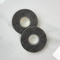 Roue de polissage en nylon de 4 pouces et 5 pouces pour le finissage des surfaces métalliques, le débavurage, le nettoyage, outil abrasif industriel