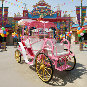 Chariot de mariage en forme de citrouille pour événements scéniques, couleur personnalisée, <span class=keywords><strong>prix</strong></span> direct usine, idéal pour les expositions commerciales - Product Image 1