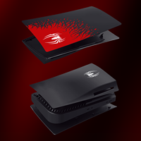 Coque de remplacement en ABS de qualité supérieure pour PS5, accessoires de protection, plaque frontale rigide compatible avec Playstation 5 édition disque