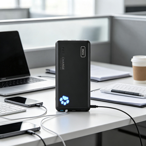 <span class=keywords><strong>INIU</strong></span> B3 Slim, Batería <span class=keywords><strong>Externa</strong></span> Portátil Delgada de 10000mAh, 37Wh, 20W PD, Carga Rápida, con Indicador LED en Forma de Pata - Product Image 1