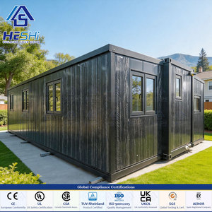 Casa Contenedor Prefabricada Expandible de 20 y 40 Pies, Lista para Usar, con 1, 2, 3, 4 o 5 Dormitorios, Plegable, Tipo Casa Pequeña para Envío - Product Image 1