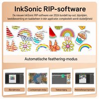 InkSonic C13B R1390 13 pouces A3 imprimante DTF avec four avec ordinateur portable et presse machine de transfert direct d'usine approvisionnement en gros vente en gros