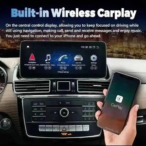 สำหรับรถเบนซ์ GLE ML GL GLS W166 X166 ปี 2013-2018 เครื่องเล่นวิทยุติดรถยนต์ระบบ Android CarPlay พร้อม GPS สเตอริโออัตโนมัติ เครื่องเล่นมัลติมีเดีย วิดีโอ จอภาพ และชุดควบคุม - Product Image 6