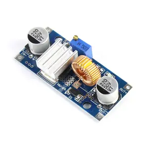XL4015 adjustable step-down module DC-DC 5A high-power power board input 5V-38V with short-circuit protection