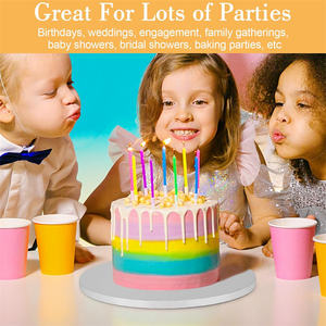 Пользовательские белый круглый 12 мм гофрированный торт доска высокого качества торт барабан круглый торт База доска инструменты для выпечки оптом - Product Image 4