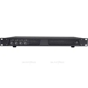 SURPASS SP-PDA435 Energy-saving 1U Professional Stereo Power Amp Four Channel Power Amplifier Class D Karaoke Amp