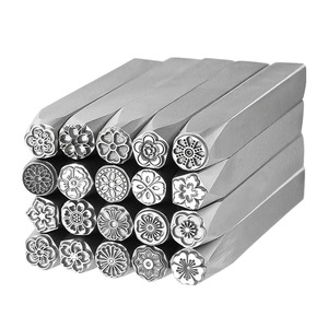 Herramientas de grabado de metal con forma de loto, cabeza plana de 73,4 mm para fabricación de pulseras, equipo de joyería - Product Image 3