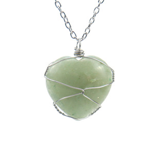 Nouveau Collier Artisanal en Argent en Forme de Cœur, Pierre Précieuse Naturelle Brute Améthyste Cœur de Pêche, Modè<span class=keywords><strong>le</strong></span> N550 - Vente Flash - Product Image 6