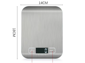 식품 저울 하이 퀄리티 디지털 배터리 전자 계량 저울 디지털 식품 미니 주방 계량 저울 - Product Image 4