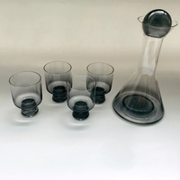 Offre Spéciale : Ensemble Carafe et Tasses en Verre 1,5 L Grande Capacité, Pot Triangulaire, Bouilloire à Eau au Design Élégant et Décoratif pour la Maison