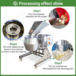 Découpeuse commerciale de trancheuse de patate douce de déchiquetage de <span class=keywords><strong>papaye</strong></span> de <span class=keywords><strong>fromage</strong></span> de mozzarella de vague de carotte pour des frites - Product Image 4