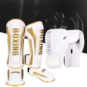 Protection de <span class=keywords><strong>tibia</strong></span> réglable en PU pour entraînement de Muay <span class=keywords><strong>Thai</strong></span> et arts martiaux, résistante à l'usure, personnalisable – Offre Spéciale - Product Image 4