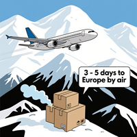 Transitaire aérien Chine vers Royaume-Uni, Irlande, Belgique, colis express DDP, services logistiques européens rapides, livraison en 7 jours