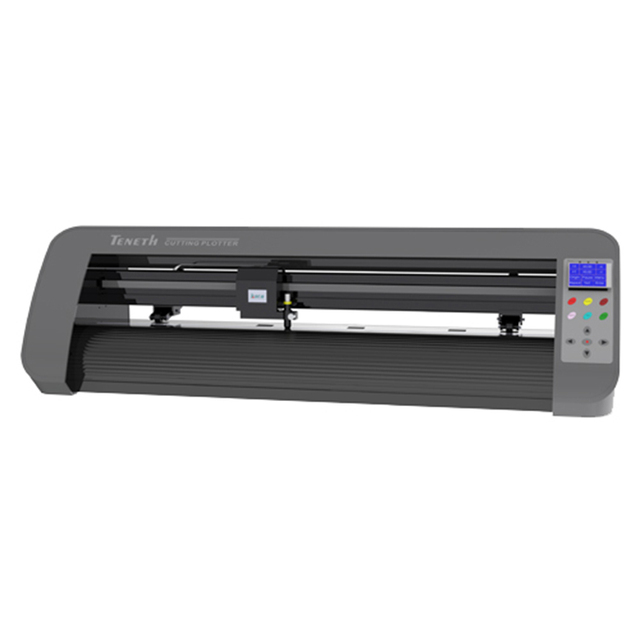 Used Price Roll to Roll Graphics Machine Pvc Flex Banner Vinyl Sticker Decal 720mm Teneth Cutting Plotter