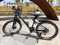 Jeep VTT Étudiant Adulte Absorption des Chocs Frein à Disque Jeune Commutation Vitesse Vélo de Course CR800