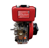 Petit moteur diesel puissant, 5hp pour pompe à eau 178F, entièrement utilisé