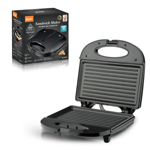 Machine à sandwich 850W, cuisson double face, grill antiadhésif, grille-pain électrique pour petit-déjeuner familial - Product Image 6