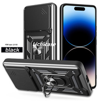 Lichicase Drop Proof 360 ° Rotation Béquille En Métal Forte Couverture De Téléphone Magnétique pour IQOO 15 Couverture Arrière Personnalisée