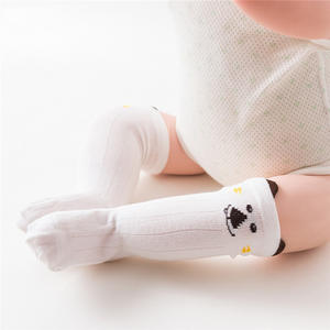1 paire de chaussettes pour bébé <span class=keywords><strong>renard</strong></span> mignon de 0 à 24 mois, antidérapantes avec poignées, chaussettes longues en coton pour bébés filles et garçons, chaussettes hautes pour nouveau-nés - Product Image 6