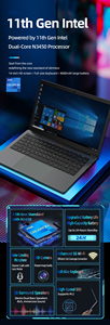 แล็ปท็อปธุรกิจ OEM ใหม่เอี่ยมสำหรับงานส่วนตัว ขนาด 14 นิ้ว Intel N3350 พร้อม RAM 4GB ความจุ 64GB คอมพิวเตอร์โน้ตบุ๊กสำหรับงานส่วนตัว - Product Image 5