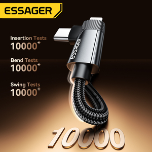 Essager ES-X59 Loạt 2 Trong 1 USB-A Để USB C Sạc Cáp - Product Image 6
