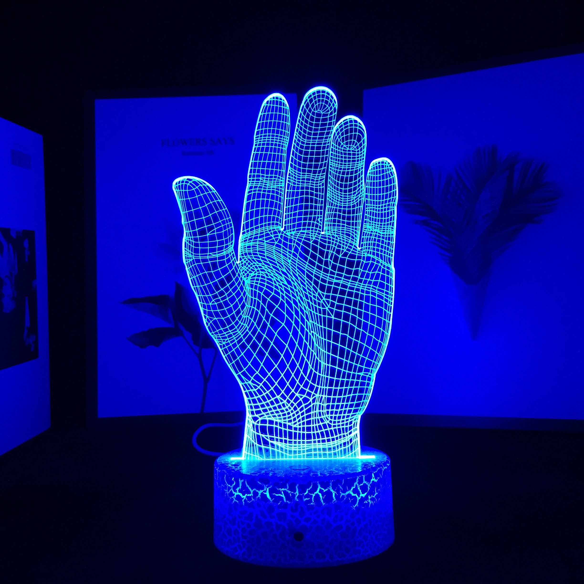 Hololive Hakos Baelz LED Night Light Box - Manga Gadget Toy