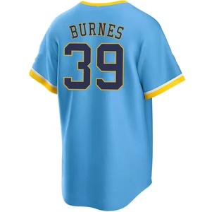 Wholesale Vintage Black <b>Baseball</b> Jersey Plus Size Sportswear Red Lining Breathable Quick Dry 260gsm Interlock Polyester Unisex - Product Image 2