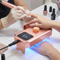 Kit complet de perceuse à ongles à fixation lombaire avec accessoires pour usage professionnel