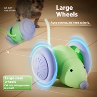 Jouet intelligent et écologique pour chat avec souris en plastique et laser pour voiture, pour le divertissement autonome, modèle CB, fabriqué en Chine