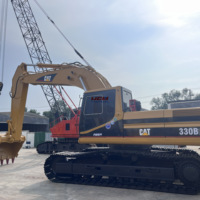 حفارات كبيرة 330BL مستعملة بالجملة حفارات هيدروليكية مجنزرة 30 طن حفارة مستعملة CAT 330BL