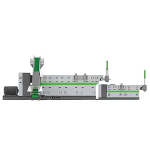 PP-PE-Recyclingmaschine Abfall-Kunststoff-Recycling ABS-Granulat-Herstellungsmaschine Pellets-Herstellungsmaschine