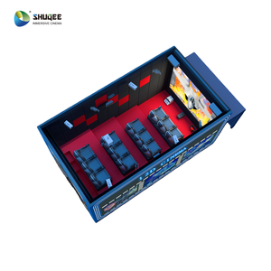 Équipement de cinéma mobile 12D, produits complets, personnalisation de <span class=keywords><strong>la</strong></span> cabine de cinéma, cinéma 9D à mouvement pour les parcs et les places - Product Image 2