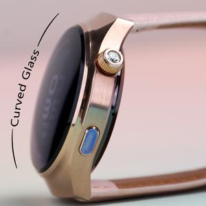 Reloj inteligente con pantalla HD de 1,27 "para mujer, con temporizador para relojes deportivos Fitness, resistente al agua, asistente de voz, reloj inteligente para mujer para Android IOS - Product Image 4