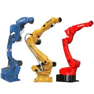 Vente directe d'usine Robots industriels électriques à six axes Yaskawa <span class=keywords><strong>Kuka</strong></span> Protection IP65 220V 1,5kW Emboutissage Palettisation Soudage - Product Image 1