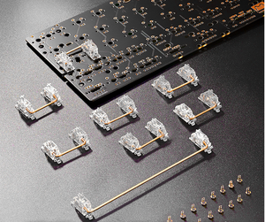 ตัวยึดแป้นพิมพ์กลไกเพลา PCB,ตัวยึดแป้นพิมพ์ Keycap แบบใสตัวยึดสกรูในตัว - Product Image 1