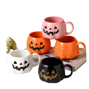 Factory Direct American Style Ceramic 301-400ml High Temperature Resistant Coffee Mug Customized Color Logo Color <b>Box</b> Packaging - Product Image 4