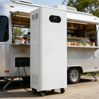Système d'énergie solaire tout-en-un 7700Wh 5000W 220V avec double prise AC universelle pour camping-car, camping et alimentation hors réseau