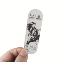 Pegatinas Adhesivas Impermeables de Vinilo Transparente Personalizadas, Etiquetas Impresas Personalizadas para Botellas de Agua