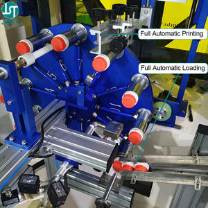 Imprimante d'écran intelligente pas cher soie semi automatique machine de sérigraphie automatique à encre <span class=keywords><strong>plastisol</strong></span> pour la vente à domicile verre métal bouchon en plastique - Product Image 4