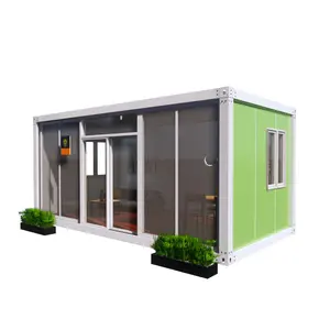 Foldable Tiny Flatpack Living Ready Made Portable Casas Modulares Prefabricadas Shipping Container House Homes For Sale Usa