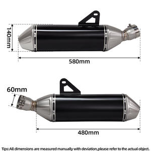 Collecteur d'échappement complet T148 Slip on Line avec DB Killer Silencieux pour KOVE 800X ADV 800 X Adventure Rally Pro - Product Image 3